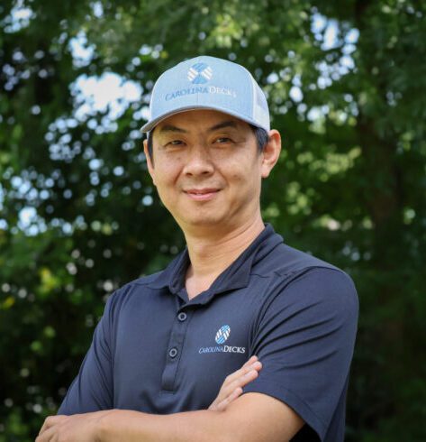 Professional headshot of Li Zhou, Project Manager at Carolina Decks