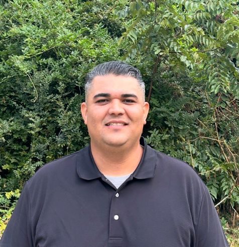 A crew photo of Sam Duenas