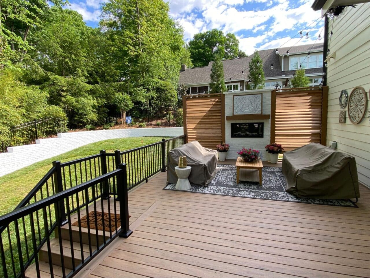 outdoor living composite decks